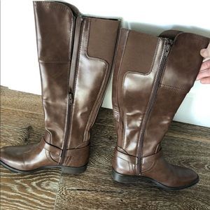 Brown Leather Boots